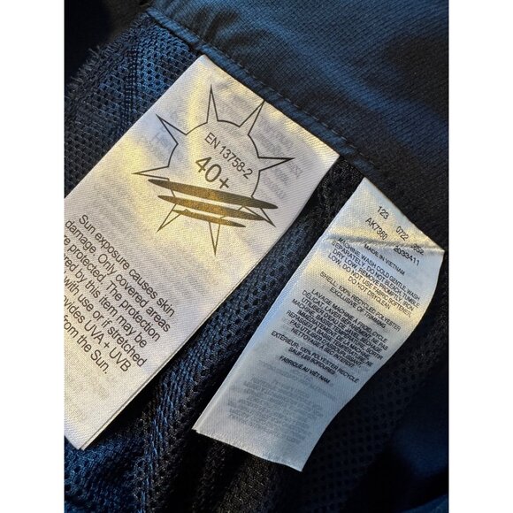 Columbia pantacourt Size 10 Black Capri Active Fit Omni Shade UPF 50 NWT $60 - Picture 8 of 8